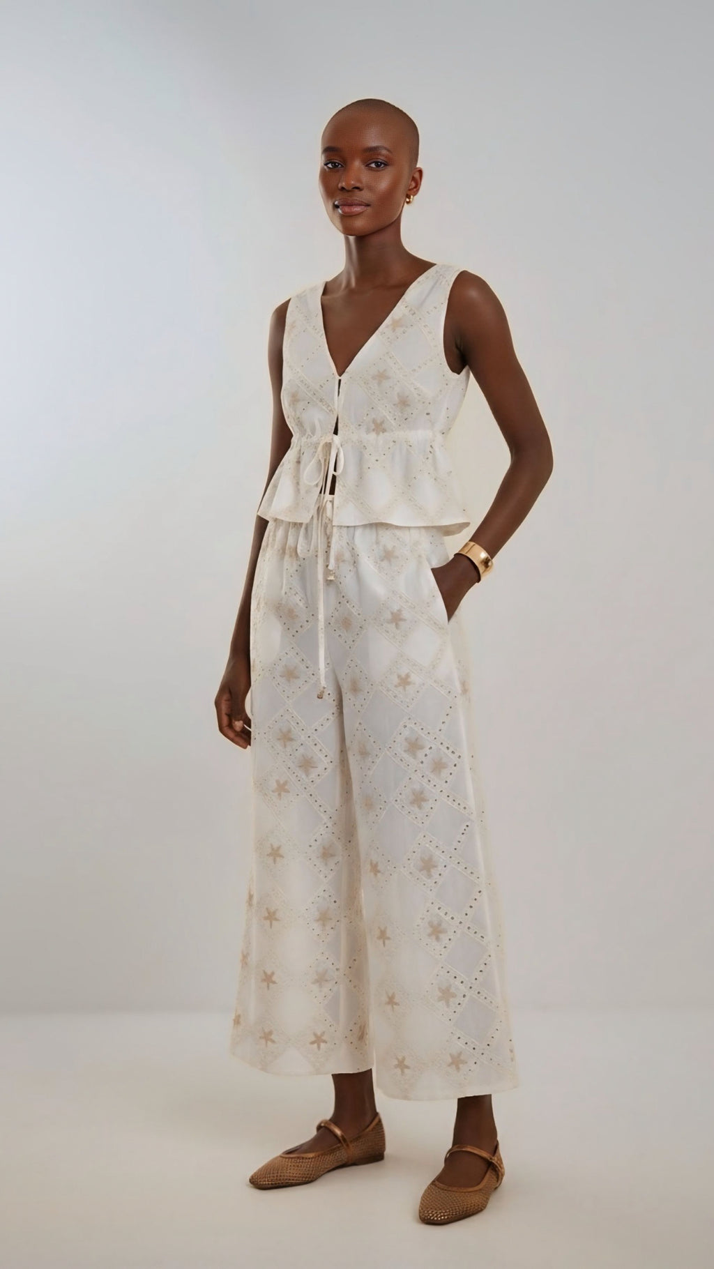 Pré Venda - Conjunto Bordado Felipha